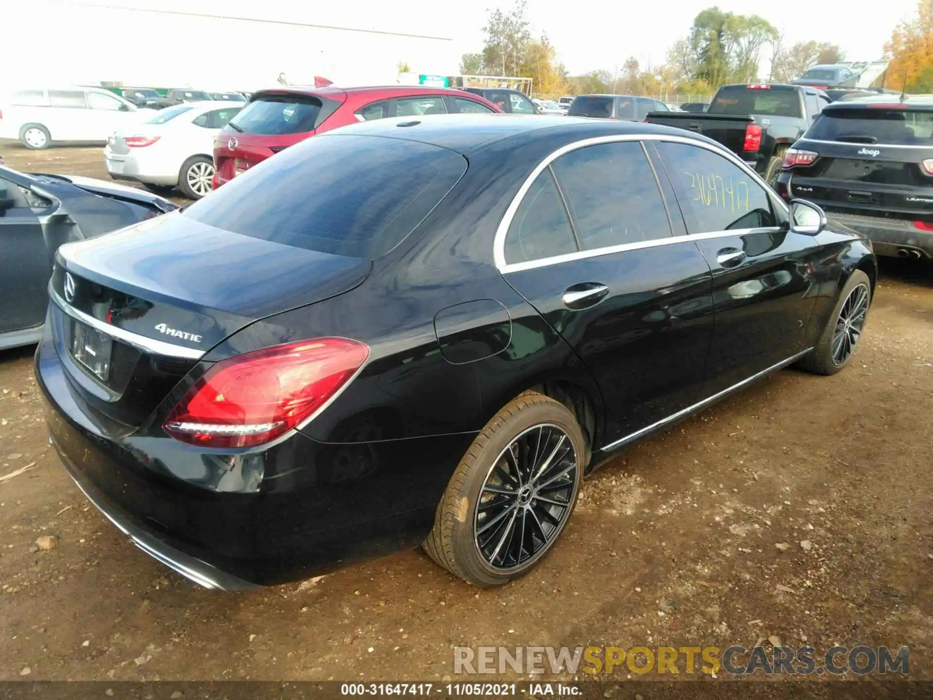 4 Photograph of a damaged car 55SWF8EB9KU319322 MERCEDES-BENZ C-CLASS 2019