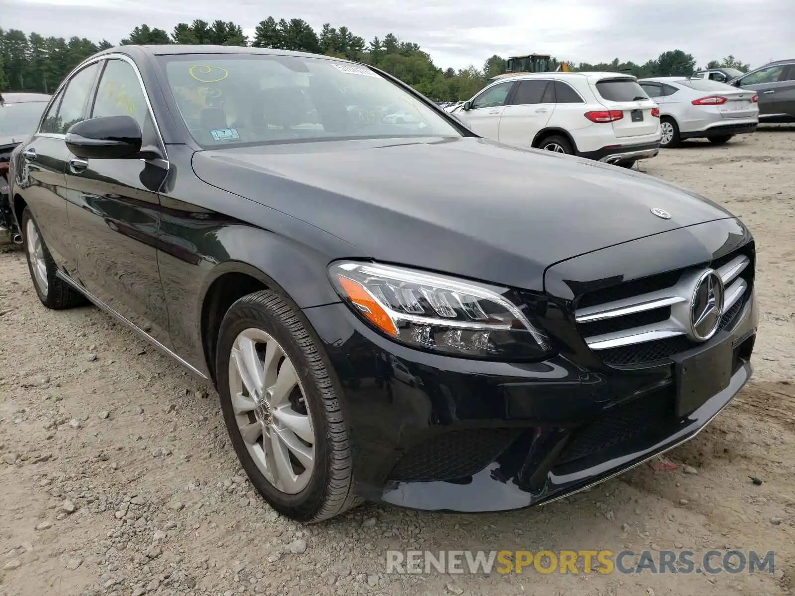 1 Photograph of a damaged car 55SWF8EBXKU285648 MERCEDES-BENZ C-CLASS 2019