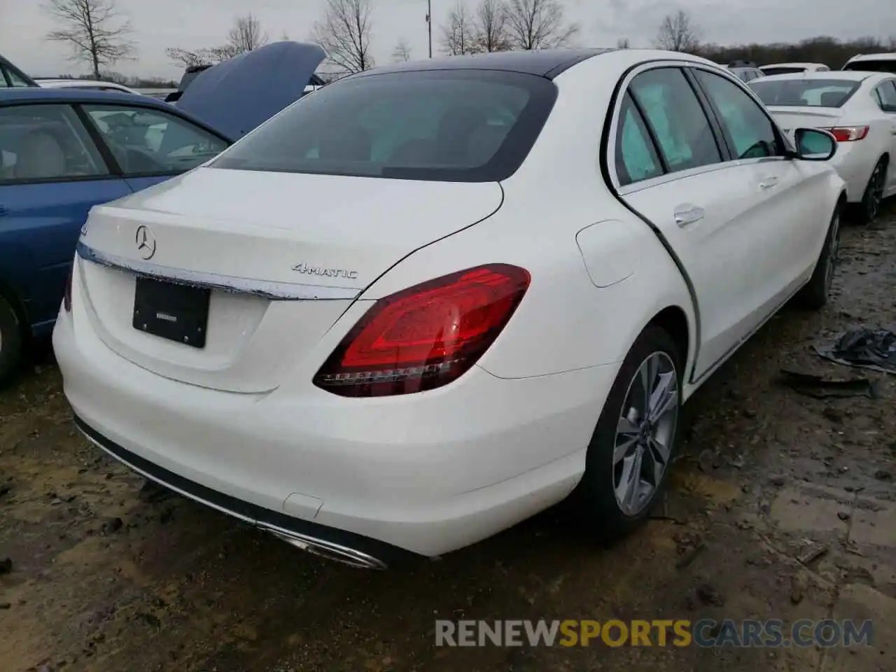 4 Photograph of a damaged car 55SWF8EBXKU289828 MERCEDES-BENZ C-CLASS 2019