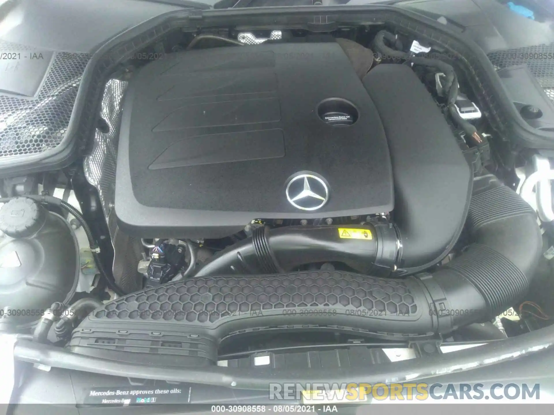 10 Photograph of a damaged car 55SWF8EBXKU290185 MERCEDES-BENZ C-CLASS 2019