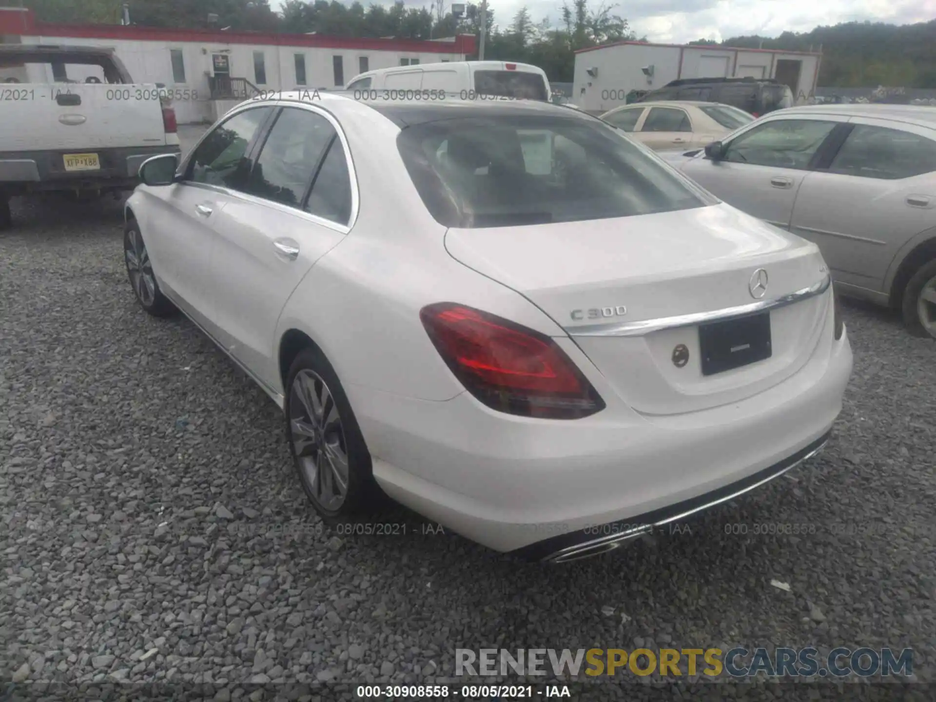 3 Photograph of a damaged car 55SWF8EBXKU290185 MERCEDES-BENZ C-CLASS 2019