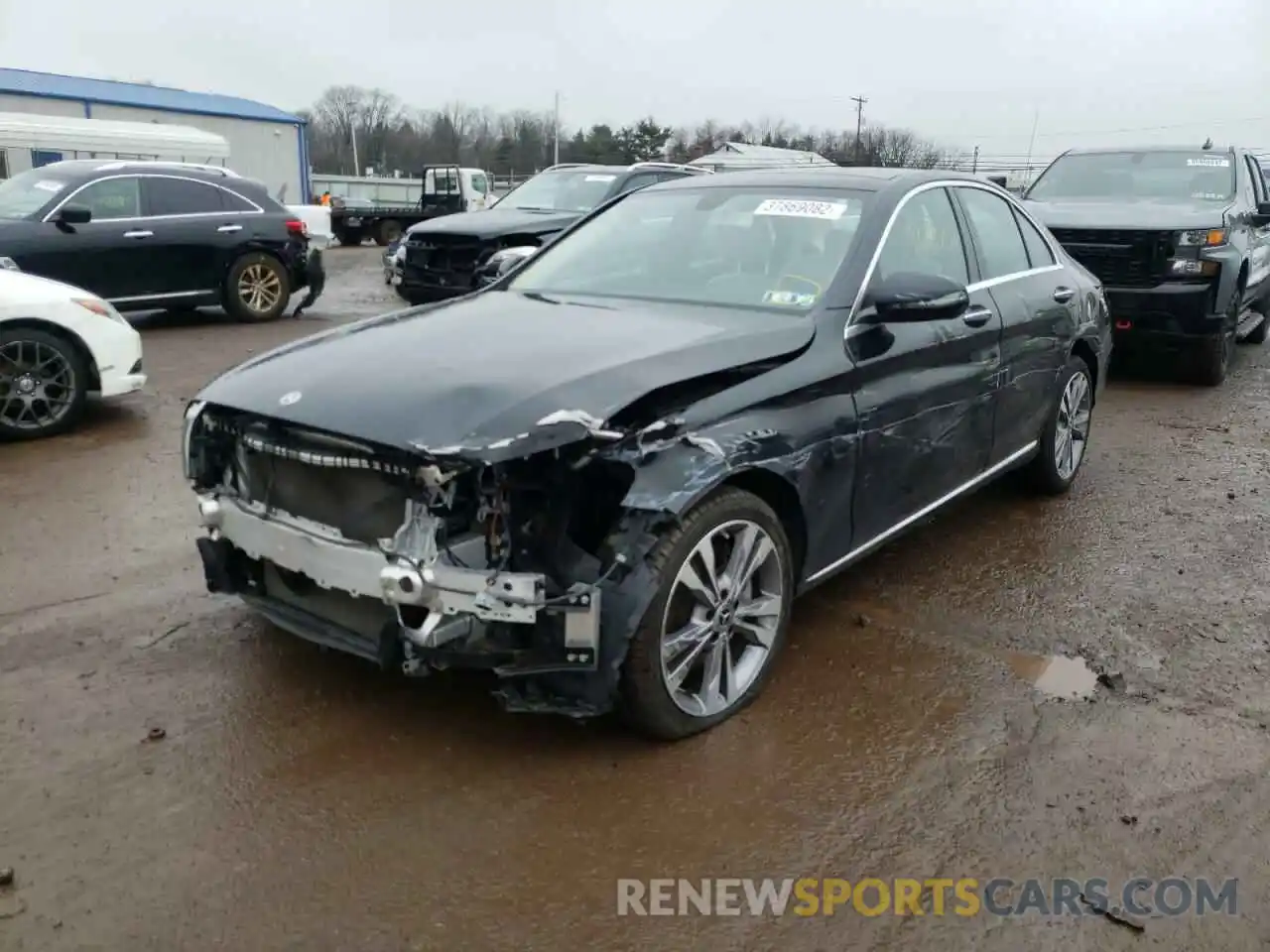 2 Photograph of a damaged car 55SWF8EBXKU290607 MERCEDES-BENZ C-CLASS 2019