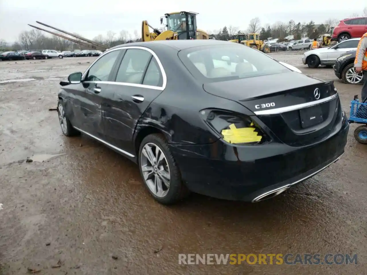 3 Photograph of a damaged car 55SWF8EBXKU290607 MERCEDES-BENZ C-CLASS 2019