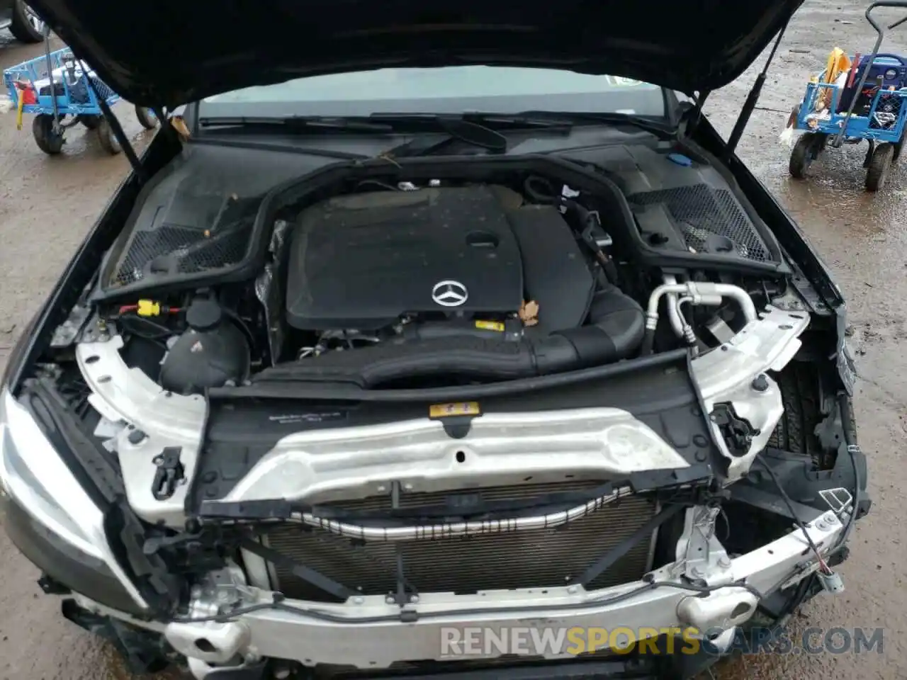 7 Photograph of a damaged car 55SWF8EBXKU290607 MERCEDES-BENZ C-CLASS 2019