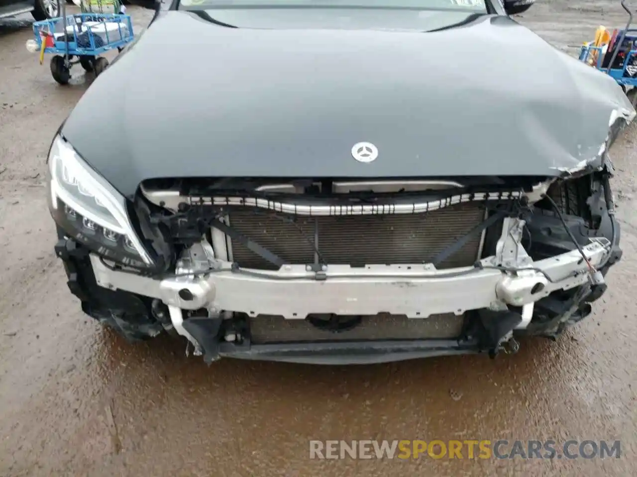 9 Photograph of a damaged car 55SWF8EBXKU290607 MERCEDES-BENZ C-CLASS 2019