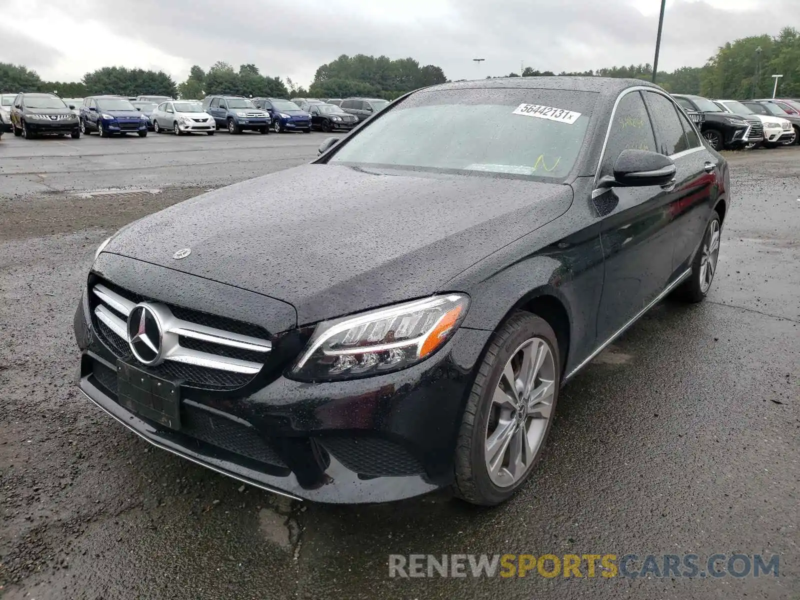 2 Photograph of a damaged car 55SWF8EBXKU293247 MERCEDES-BENZ C-CLASS 2019