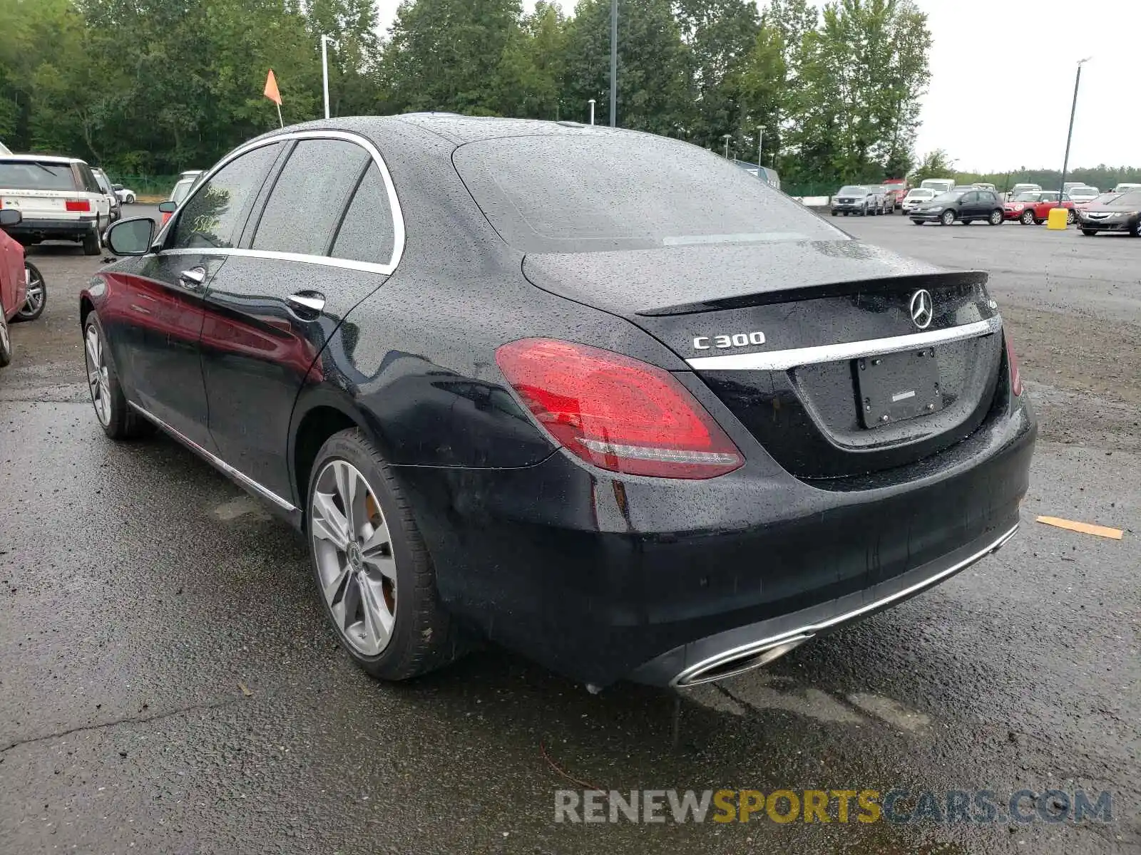 3 Photograph of a damaged car 55SWF8EBXKU293247 MERCEDES-BENZ C-CLASS 2019