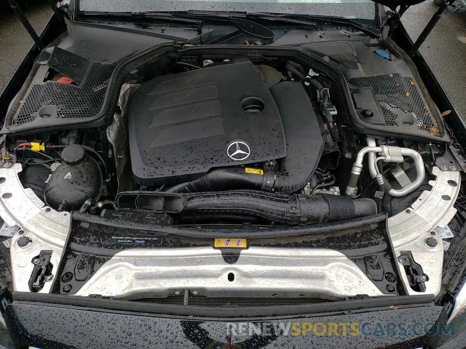 7 Photograph of a damaged car 55SWF8EBXKU293247 MERCEDES-BENZ C-CLASS 2019