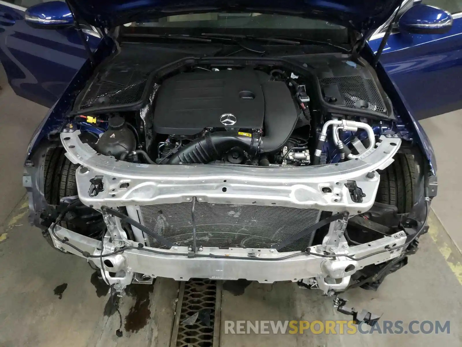 7 Photograph of a damaged car 55SWF8EBXKU293300 MERCEDES-BENZ C CLASS 2019