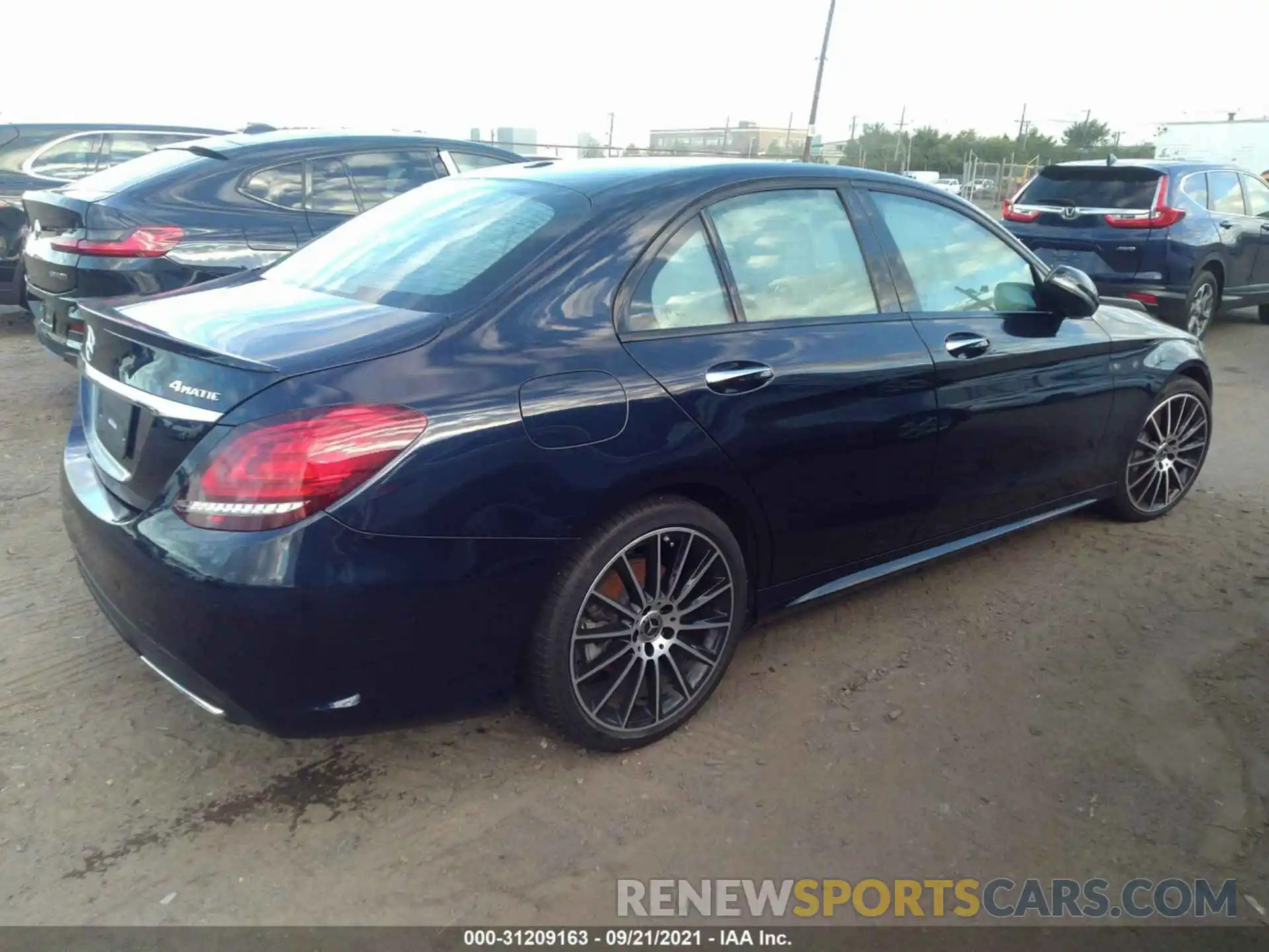 4 Photograph of a damaged car 55SWF8EBXKU293653 MERCEDES-BENZ C-CLASS 2019