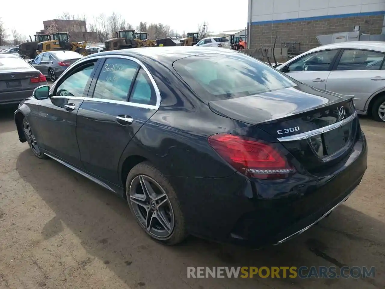 3 Photograph of a damaged car 55SWF8EBXKU299534 MERCEDES-BENZ C-CLASS 2019