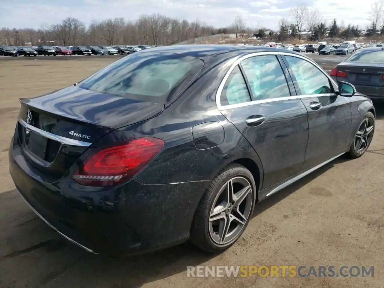 4 Photograph of a damaged car 55SWF8EBXKU299534 MERCEDES-BENZ C-CLASS 2019