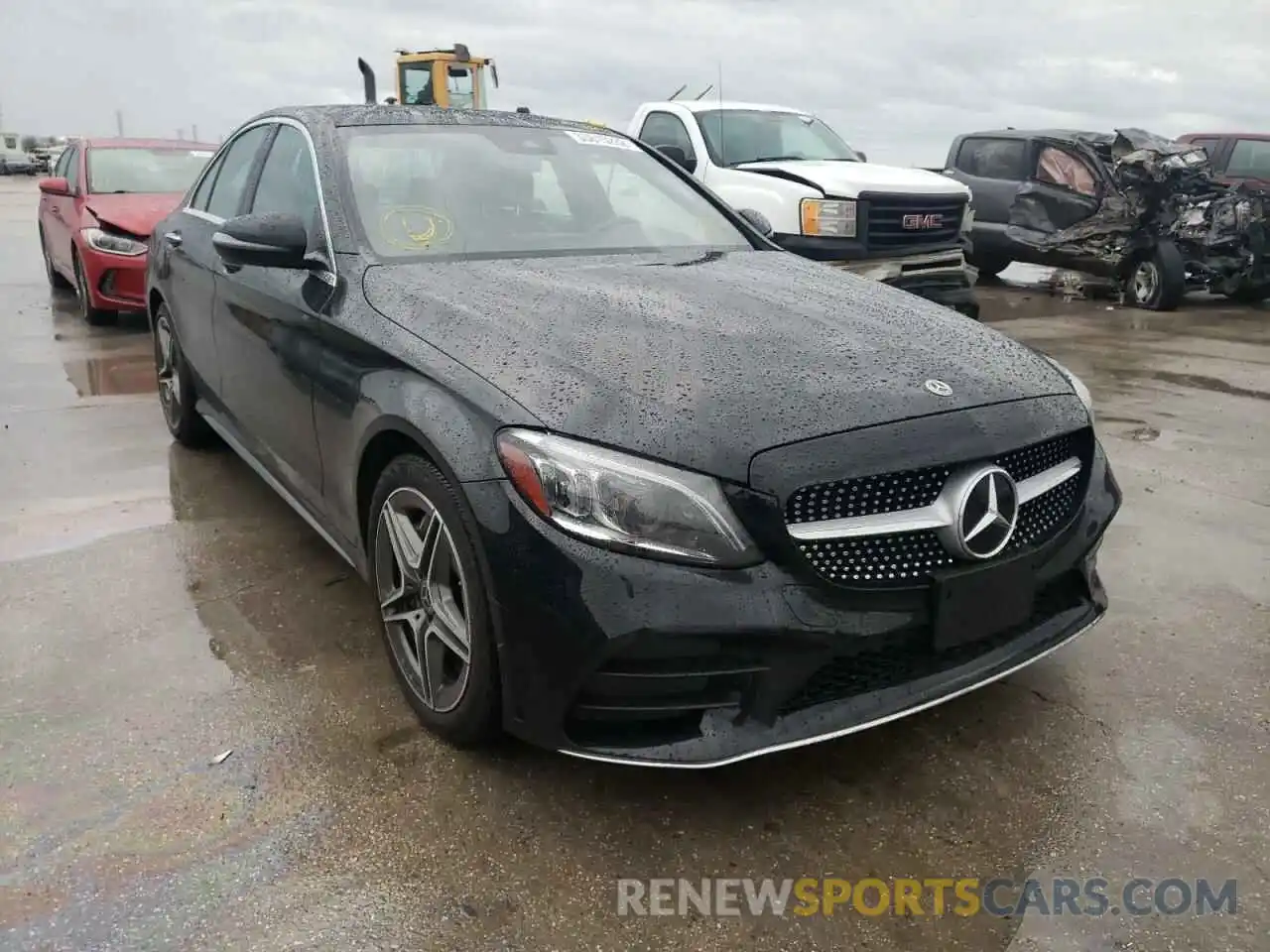 1 Photograph of a damaged car 55SWF8EBXKU300200 MERCEDES-BENZ C-CLASS 2019