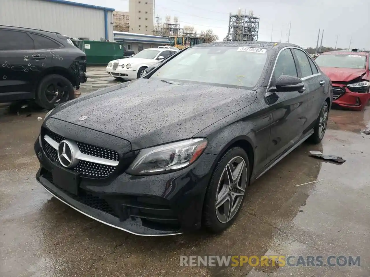 2 Фотография поврежденного автомобиля 55SWF8EBXKU300200 MERCEDES-BENZ C-CLASS 2019