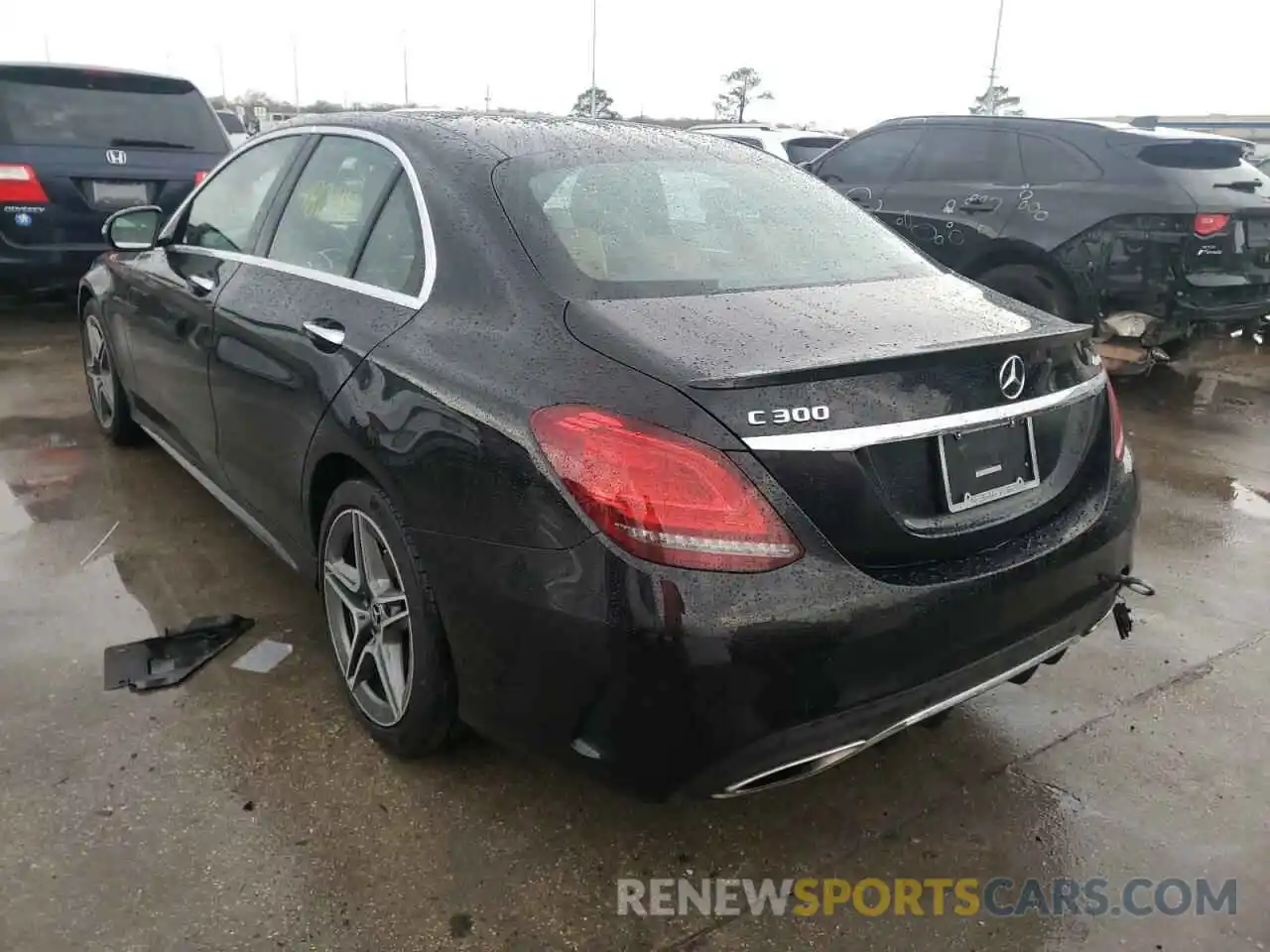 3 Photograph of a damaged car 55SWF8EBXKU300200 MERCEDES-BENZ C-CLASS 2019