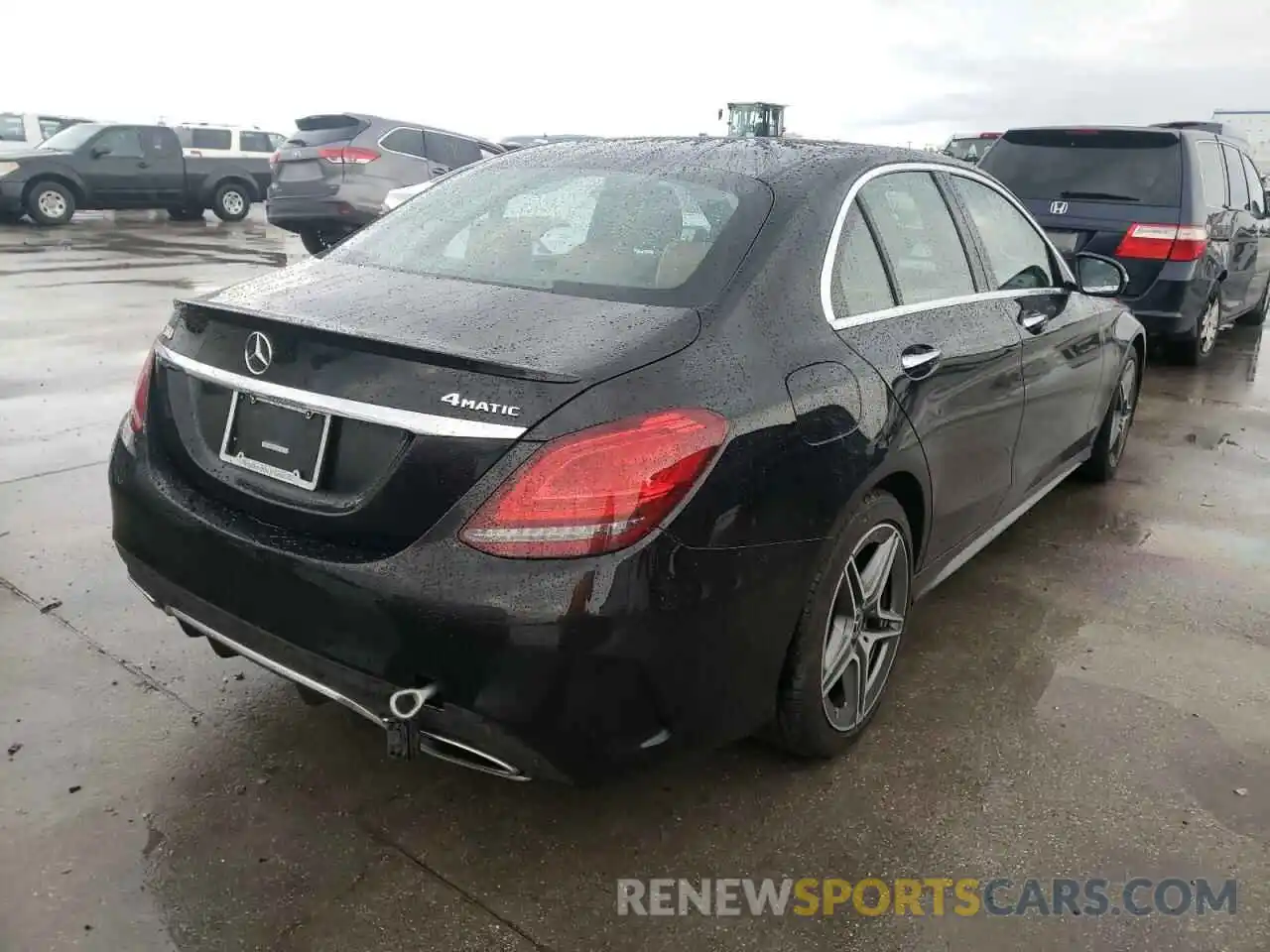 4 Photograph of a damaged car 55SWF8EBXKU300200 MERCEDES-BENZ C-CLASS 2019