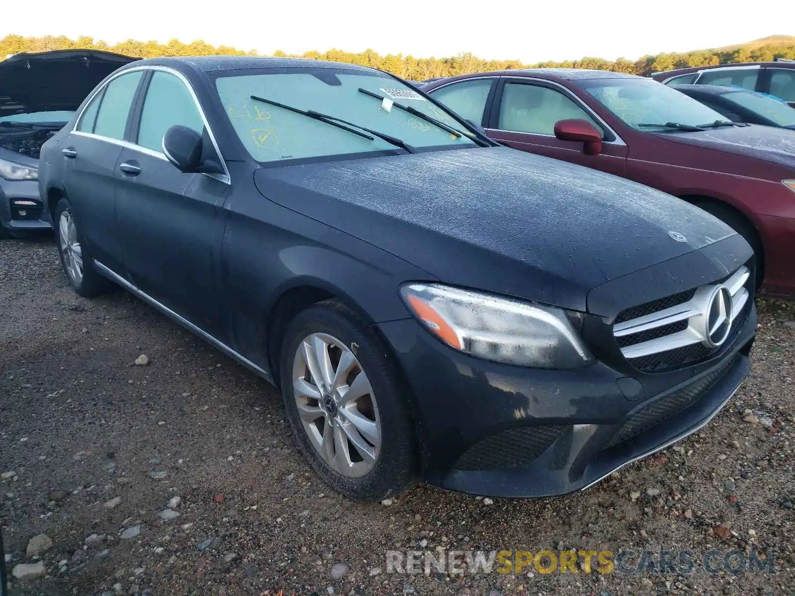 1 Photograph of a damaged car 55SWF8EBXKU304103 MERCEDES-BENZ C-CLASS 2019