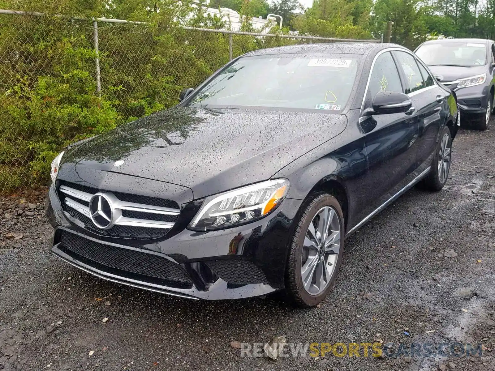 2 Photograph of a damaged car 55SWF8EBXKU309737 MERCEDES-BENZ C CLASS 2019