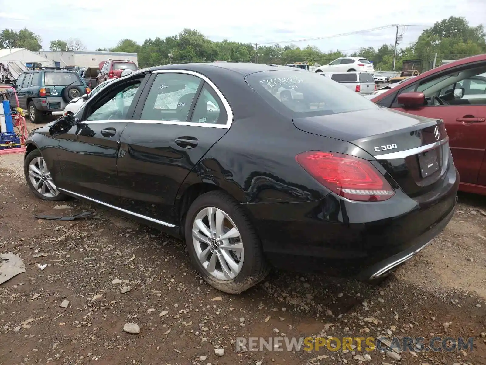 3 Photograph of a damaged car 55SWF8EBXKU313092 MERCEDES-BENZ C CLASS 2019