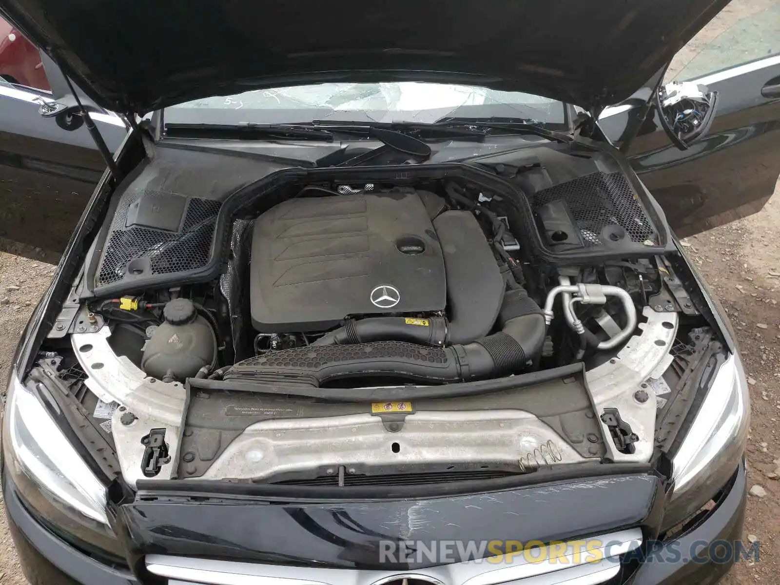 7 Photograph of a damaged car 55SWF8EBXKU313092 MERCEDES-BENZ C CLASS 2019