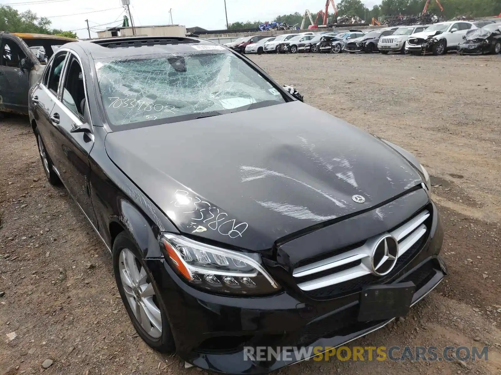 9 Photograph of a damaged car 55SWF8EBXKU313092 MERCEDES-BENZ C CLASS 2019