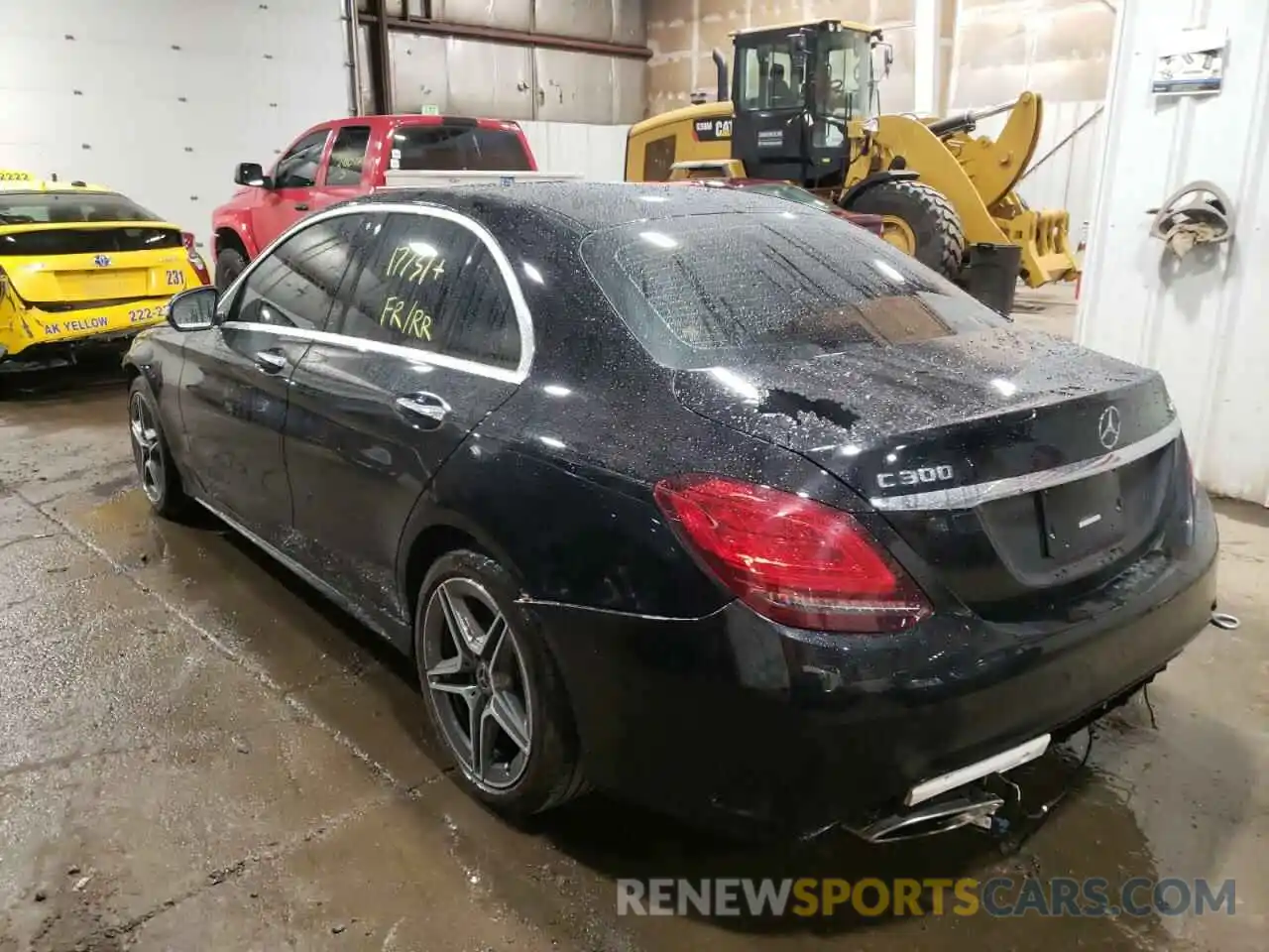 3 Photograph of a damaged car 55SWF8EBXKU313304 MERCEDES-BENZ C-CLASS 2019