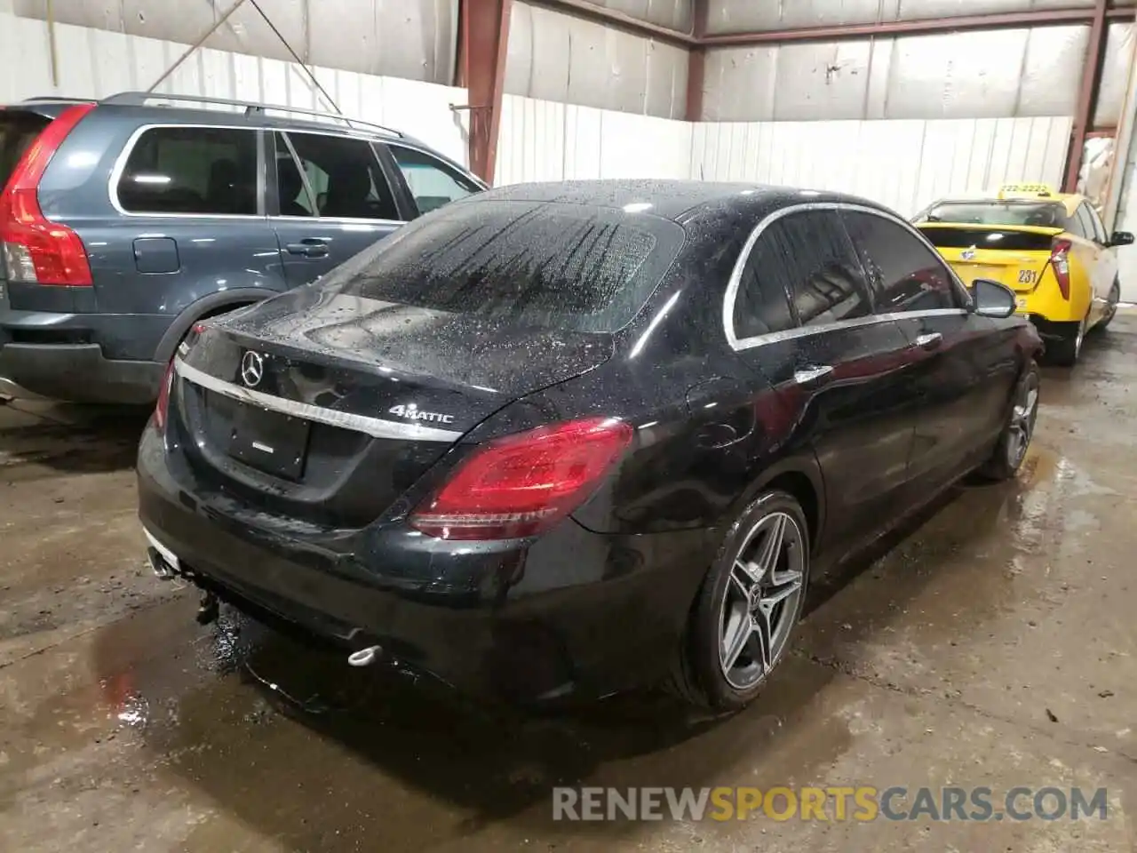 4 Photograph of a damaged car 55SWF8EBXKU313304 MERCEDES-BENZ C-CLASS 2019