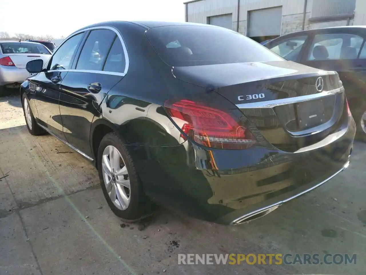 3 Photograph of a damaged car 55SWF8EBXKU314288 MERCEDES-BENZ C-CLASS 2019