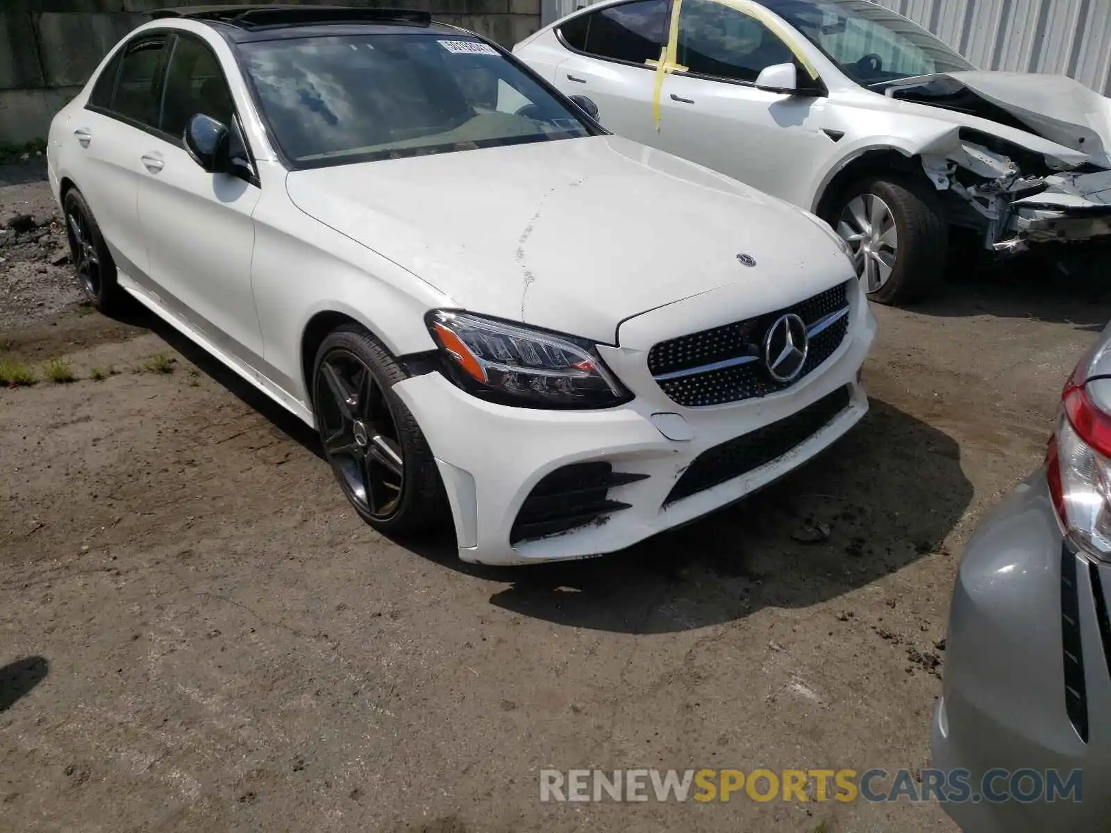 9 Photograph of a damaged car 55SWF8EBXKU315571 MERCEDES-BENZ C-CLASS 2019