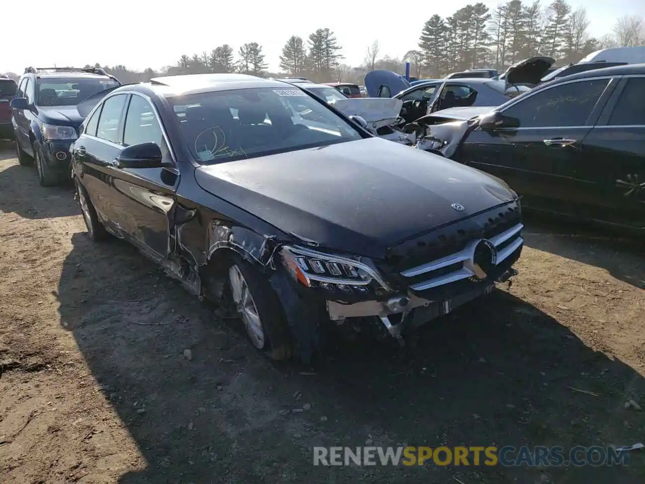 2 Photograph of a damaged car 55SWF8EBXKU316039 MERCEDES-BENZ C-CLASS 2019