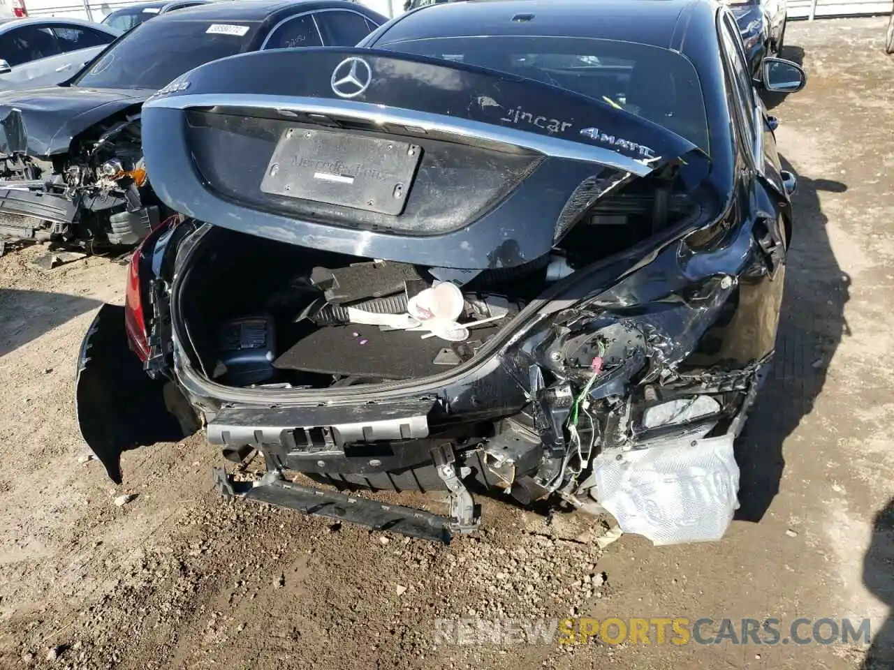 9 Photograph of a damaged car 55SWF8EBXKU316039 MERCEDES-BENZ C-CLASS 2019