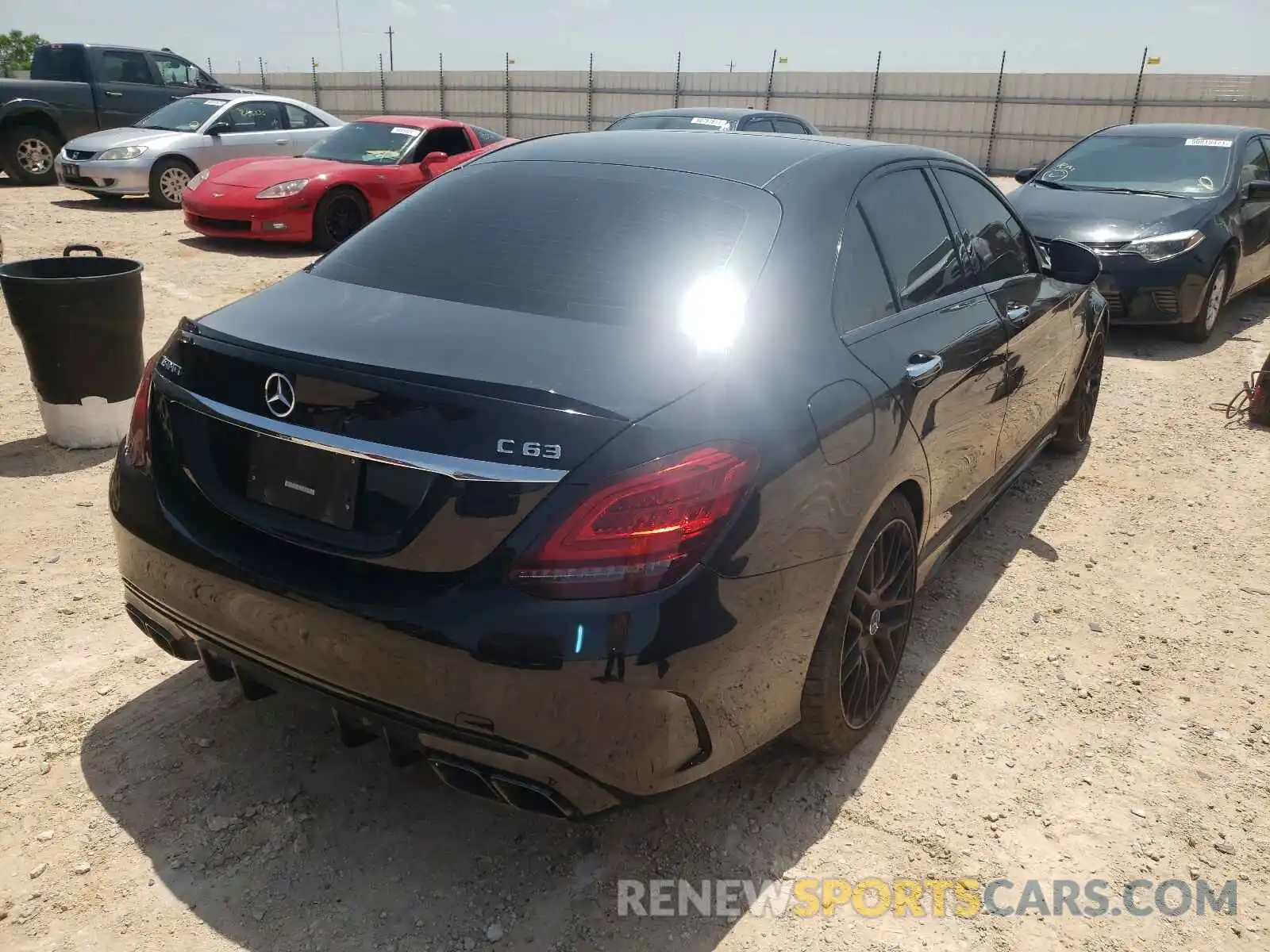 4 Photograph of a damaged car 55SWF8GB1KU309834 MERCEDES-BENZ C-CLASS 2019