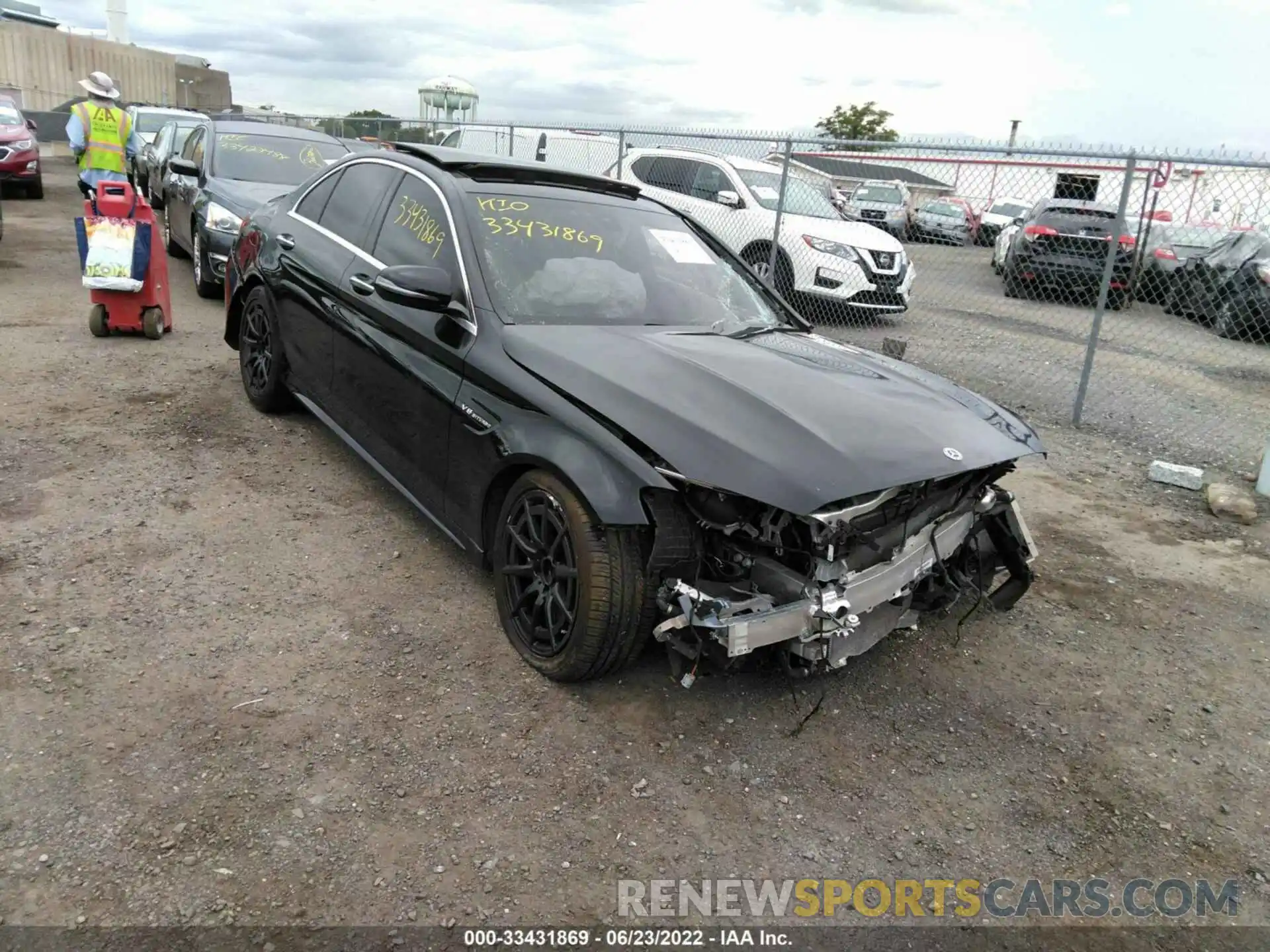 1 Photograph of a damaged car 55SWF8GB1KU315942 MERCEDES-BENZ C-CLASS 2019