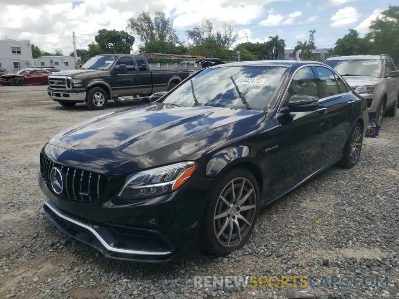 2 Photograph of a damaged car 55SWF8GB3KU315876 MERCEDES-BENZ C-CLASS 2019