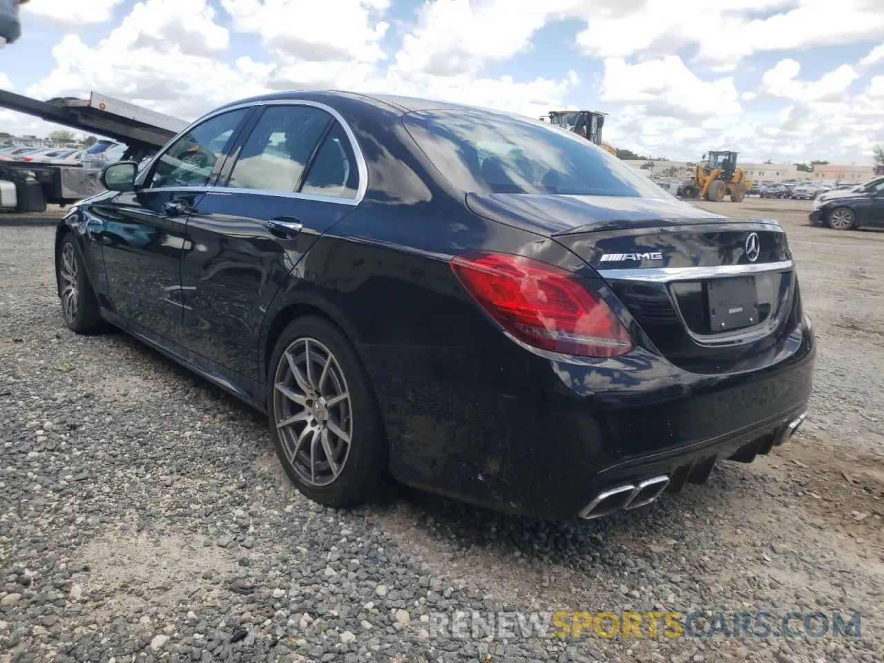 3 Фотография поврежденного автомобиля 55SWF8GB3KU315876 MERCEDES-BENZ C-CLASS 2019