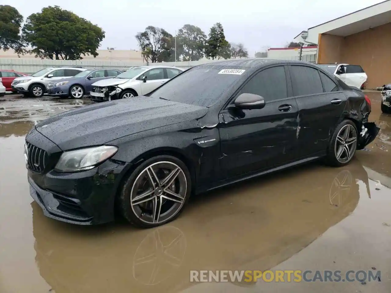 1 Photograph of a damaged car 55SWF8GB8KU313976 MERCEDES-BENZ C-CLASS 2019