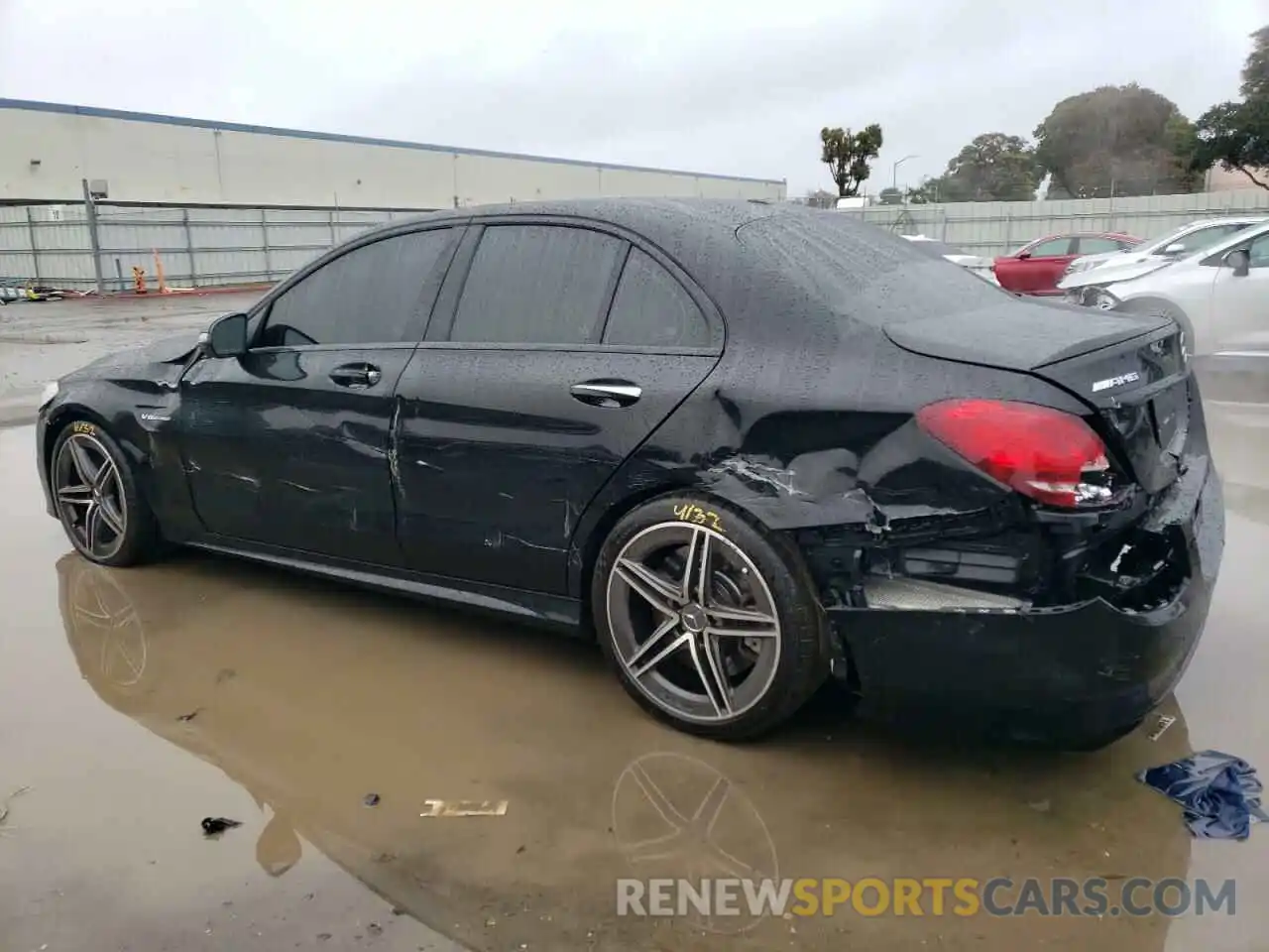 2 Photograph of a damaged car 55SWF8GB8KU313976 MERCEDES-BENZ C-CLASS 2019