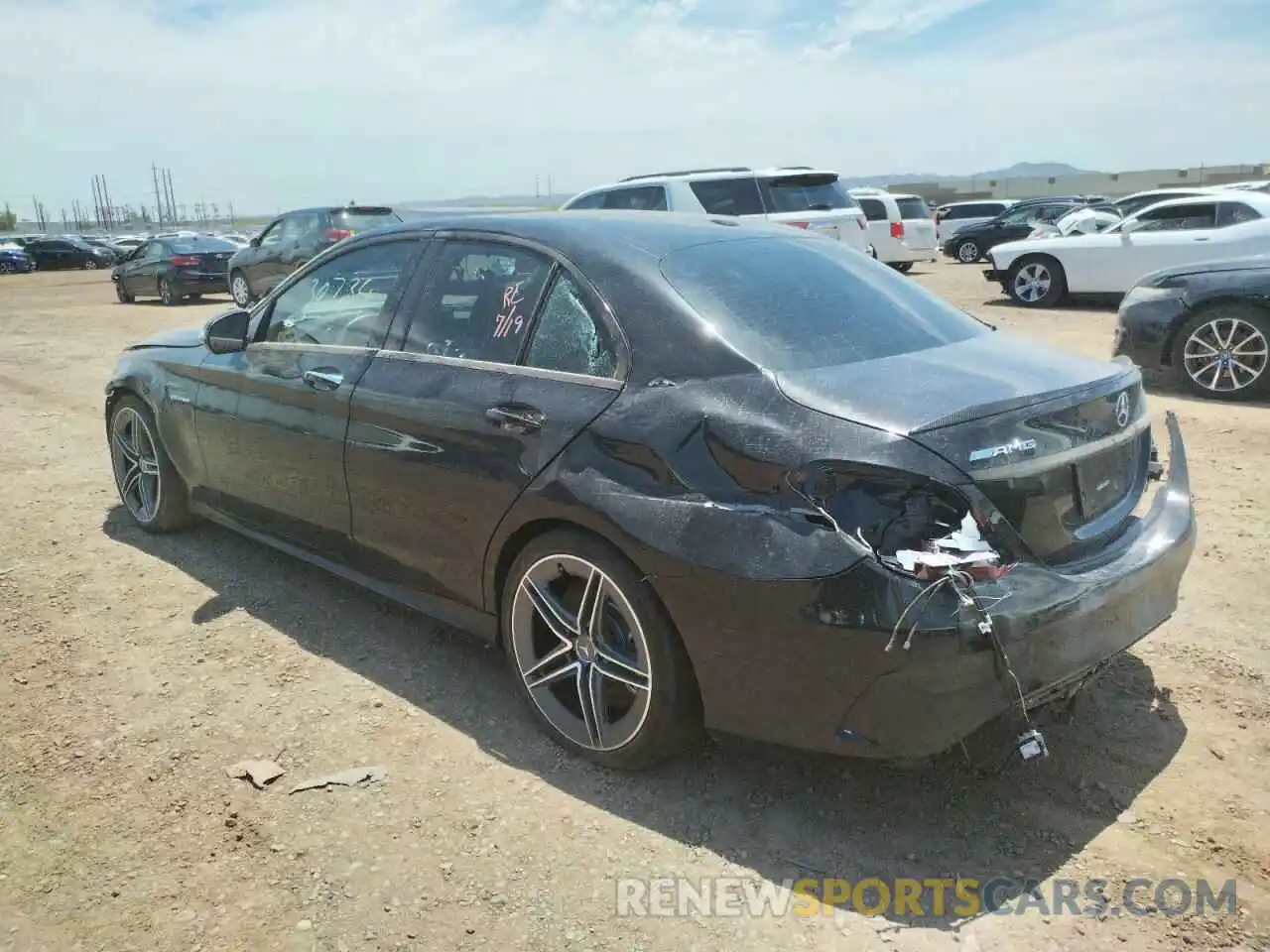 3 Photograph of a damaged car 55SWF8GB9KU307992 MERCEDES-BENZ C-CLASS 2019