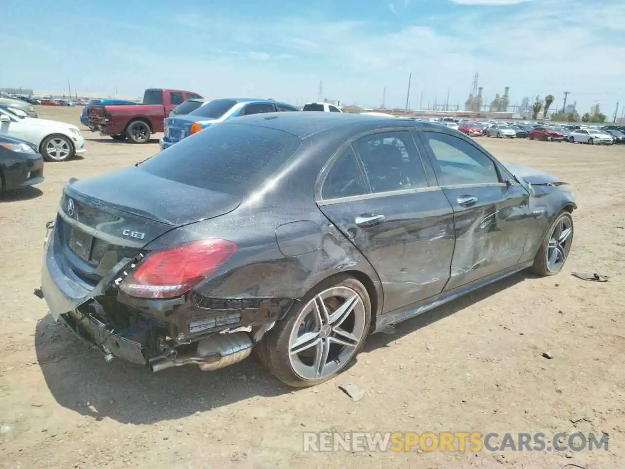 4 Photograph of a damaged car 55SWF8GB9KU307992 MERCEDES-BENZ C-CLASS 2019