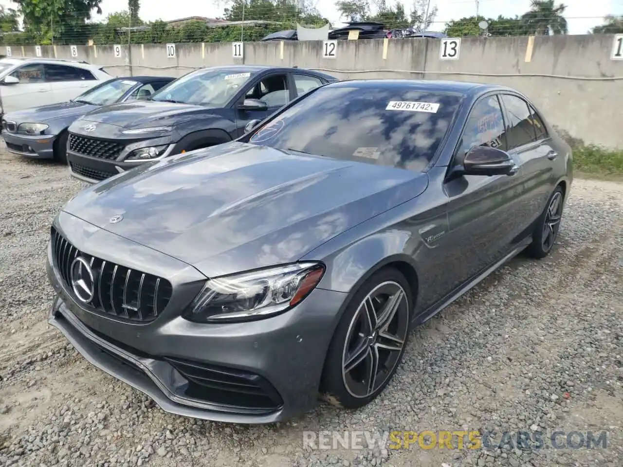 2 Photograph of a damaged car 55SWF8GBXKU309279 MERCEDES-BENZ C-CLASS 2019