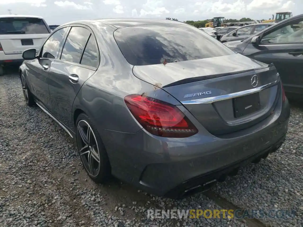 3 Photograph of a damaged car 55SWF8GBXKU309279 MERCEDES-BENZ C-CLASS 2019