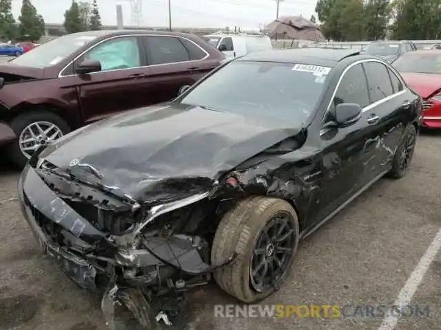 2 Photograph of a damaged car 55SWF8GBXKU316281 MERCEDES-BENZ C-CLASS 2019