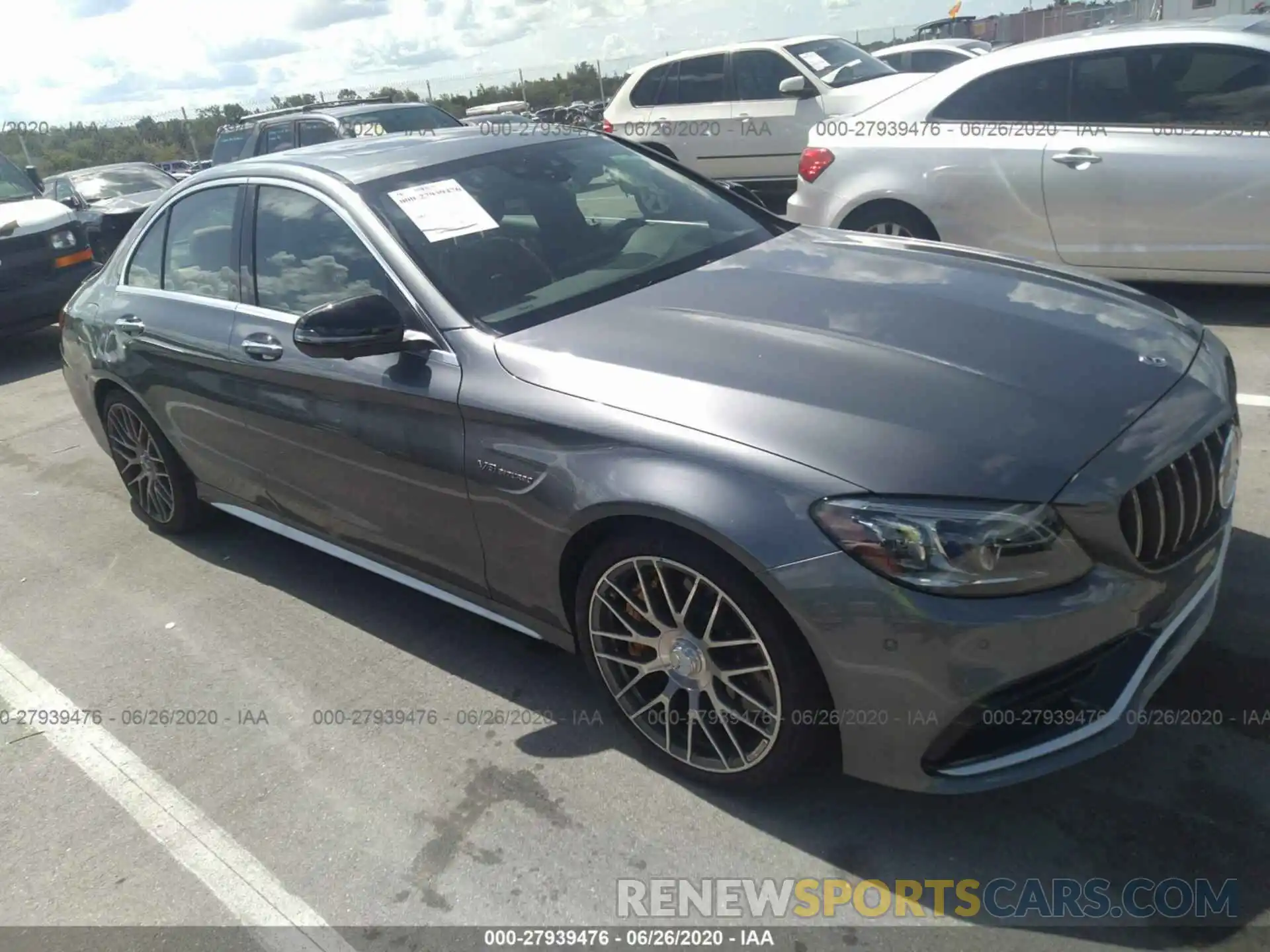 1 Photograph of a damaged car 55SWF8HB0KU293883 MERCEDES-BENZ C-CLASS 2019