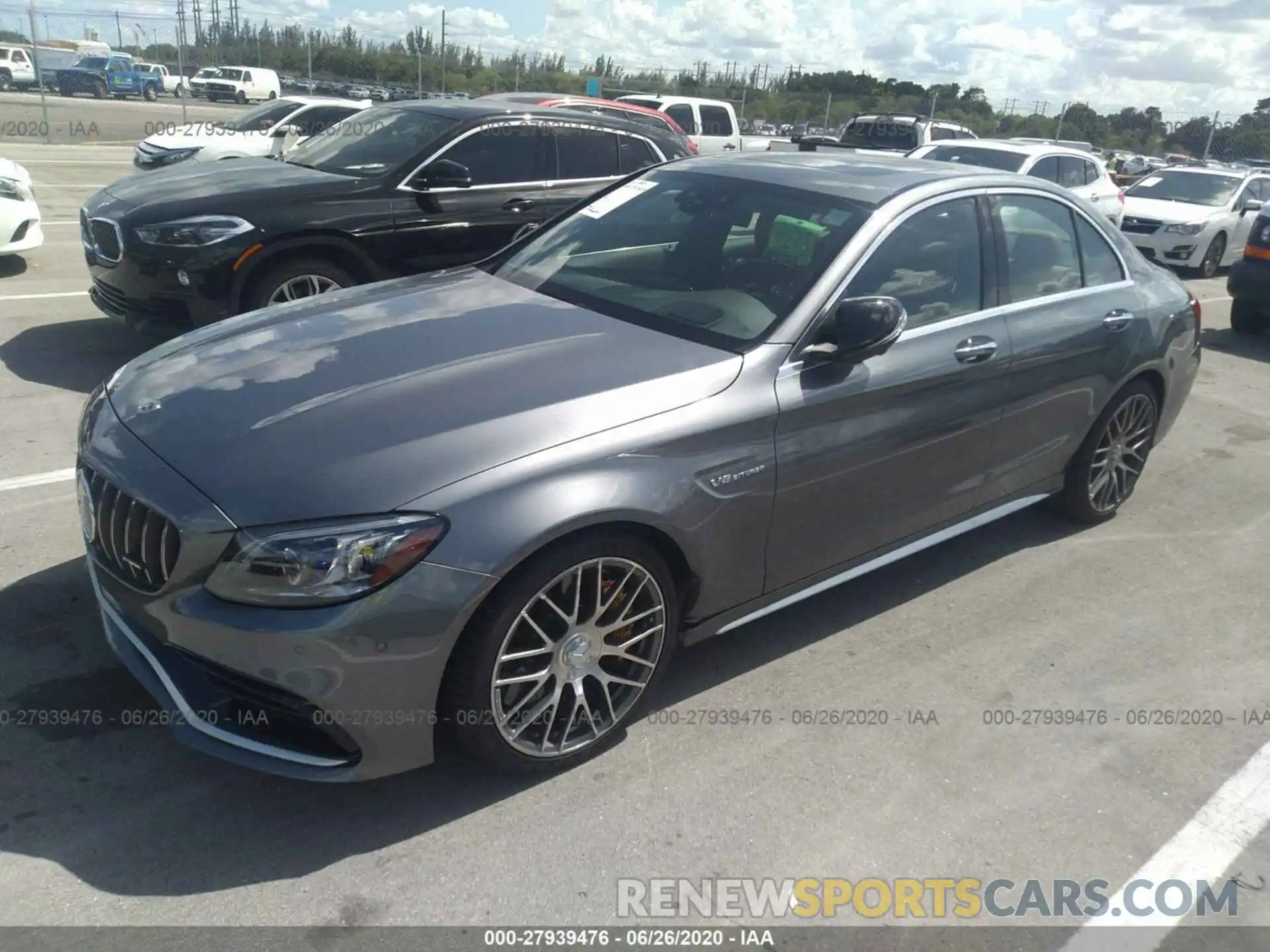 2 Photograph of a damaged car 55SWF8HB0KU293883 MERCEDES-BENZ C-CLASS 2019