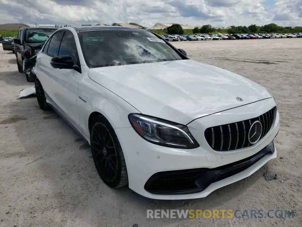 1 Photograph of a damaged car 55SWF8HB2KU301272 MERCEDES-BENZ C-CLASS 2019