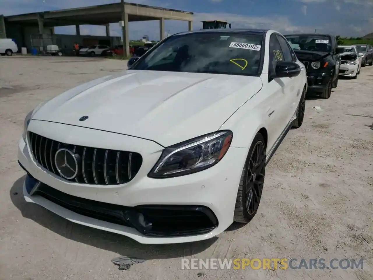 2 Photograph of a damaged car 55SWF8HB2KU301272 MERCEDES-BENZ C-CLASS 2019