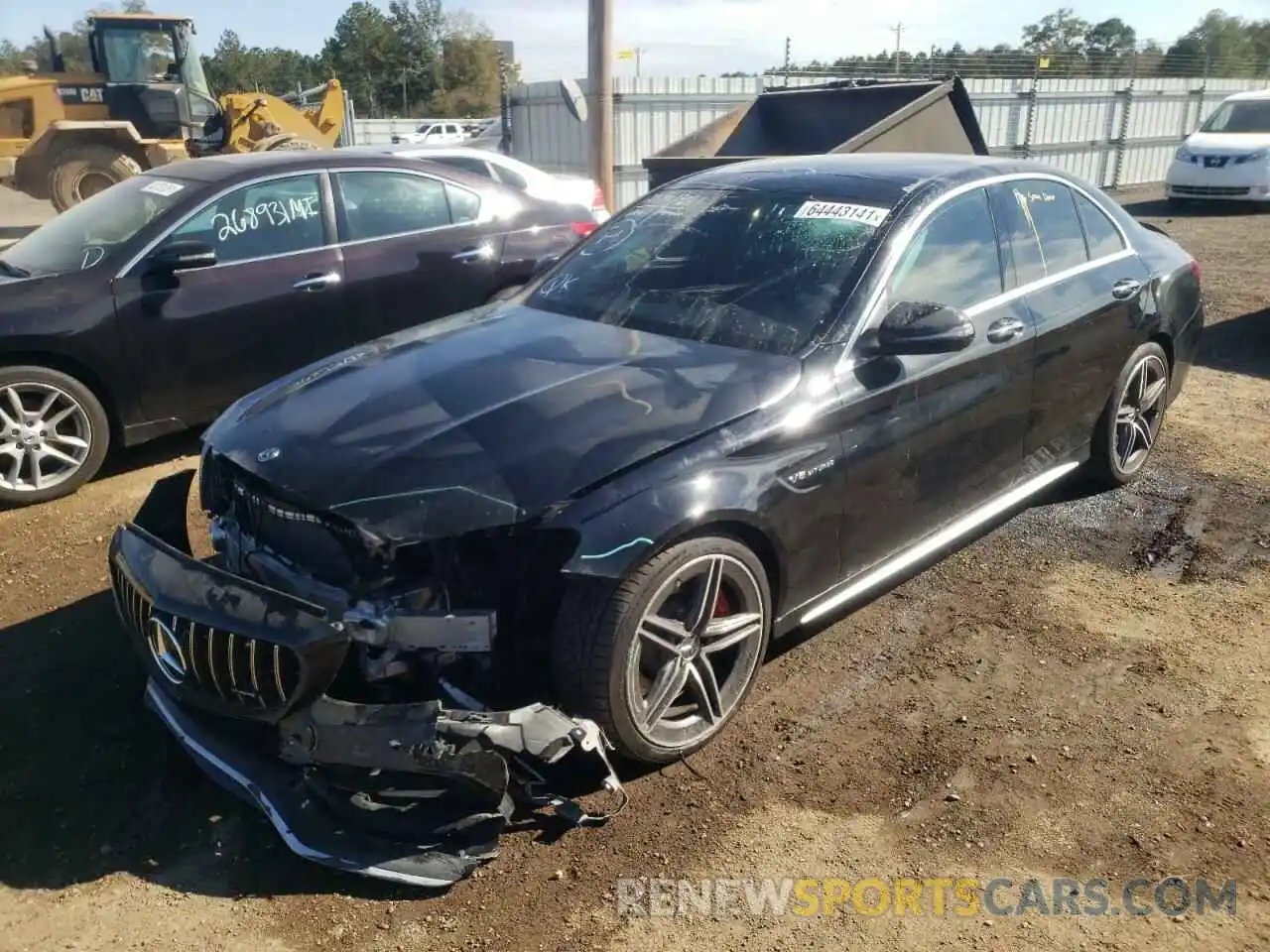 2 Photograph of a damaged car 55SWF8HB3KU305492 MERCEDES-BENZ C-CLASS 2019