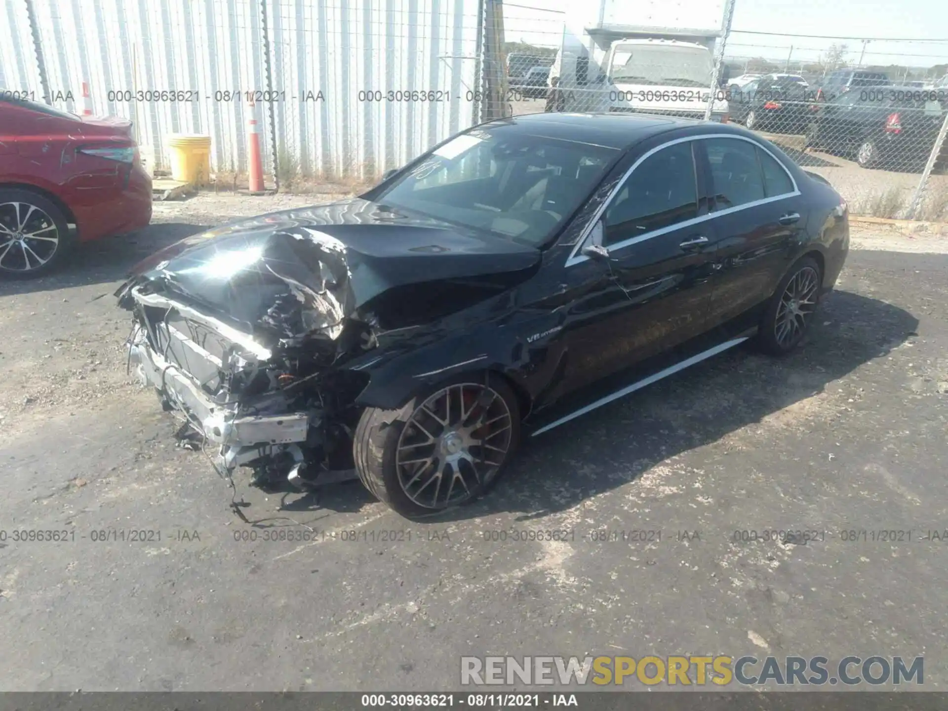 2 Photograph of a damaged car 55SWF8HB4KU271532 MERCEDES-BENZ C-CLASS 2019