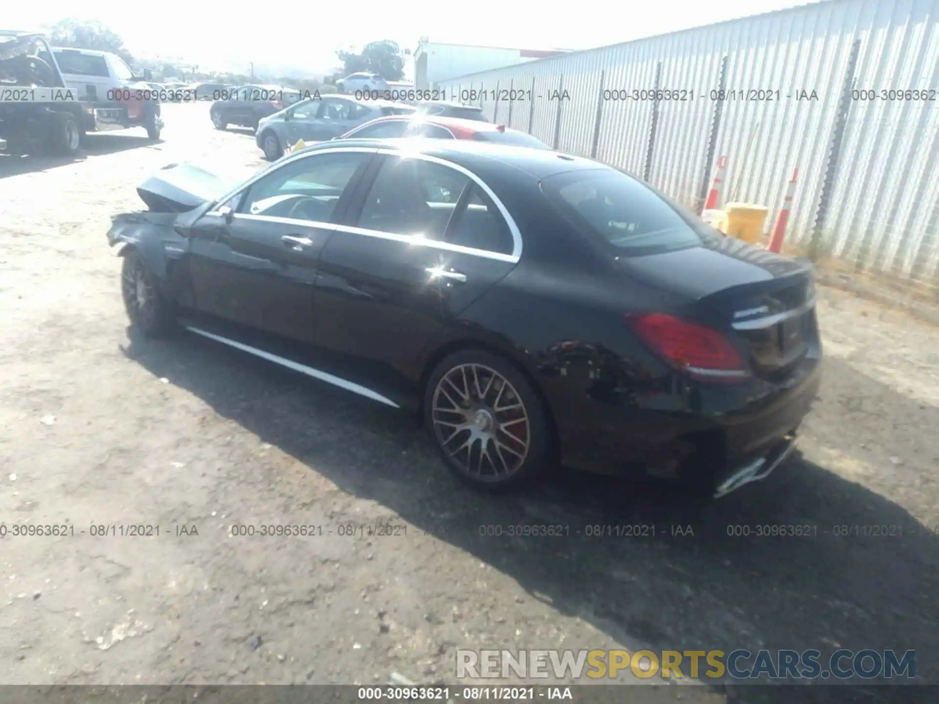 3 Photograph of a damaged car 55SWF8HB4KU271532 MERCEDES-BENZ C-CLASS 2019