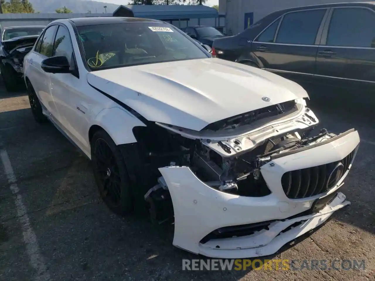 1 Photograph of a damaged car 55SWF8HB5KU320625 MERCEDES-BENZ C-CLASS 2019